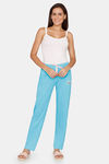 Rosaline U&I Knit Cotton Pyjama - Scuba Blue — thumbnail 4